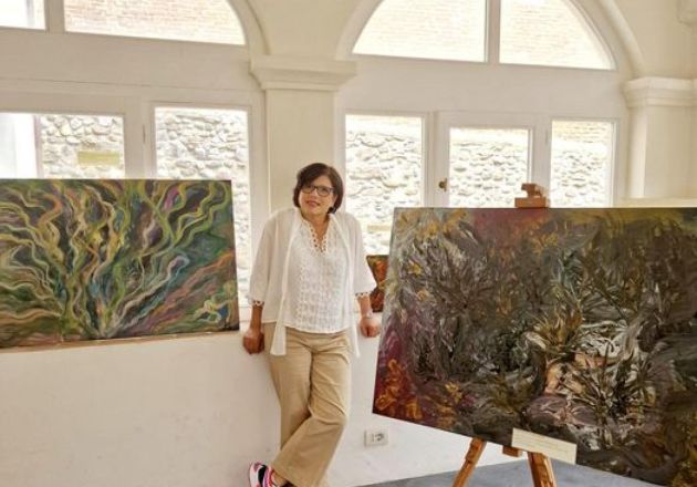 Le vostre emozioni attraverso la mia arte, mostra di Lodovica Gobbi, Città della Pieve