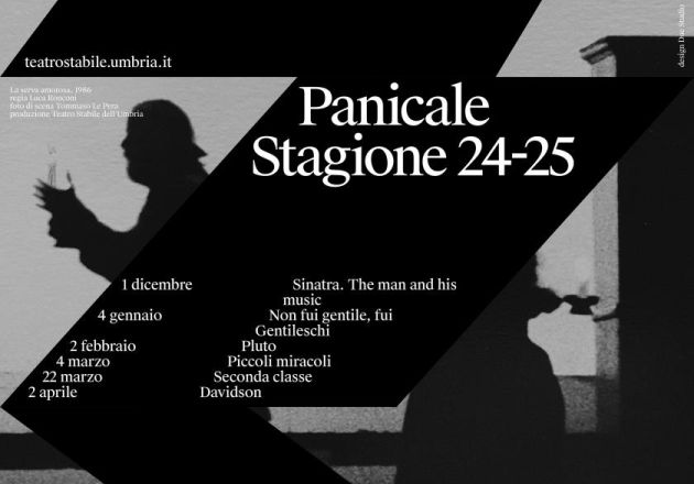 Stagione di prosa 2024 - 2025, Panicale