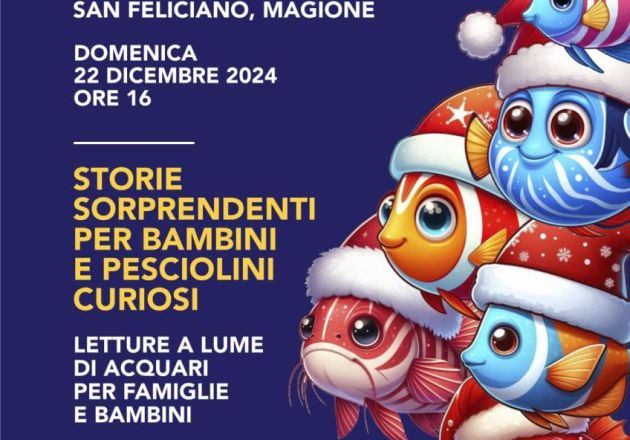 Storie sorprendenti  per bambini e pesciolini curiosi, San Feliciano sul Trasimeno