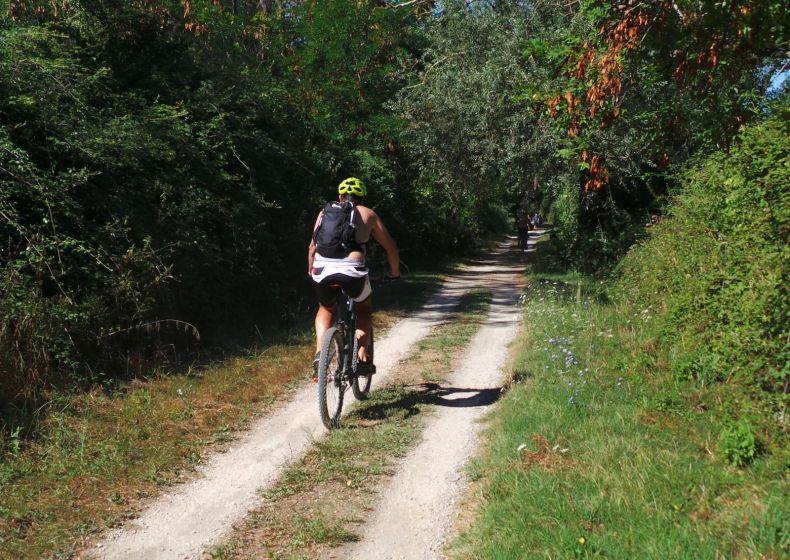 Itinéraires cyclables du Trasimène et  Pérouse-Trasimène 1